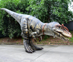 Disfraz <span class=keywords><strong>de</strong></span> Dinosaurio Animatrónico <span class=keywords><strong>de</strong></span> <span class=keywords><strong>Jurassic</strong></span> <span class=keywords><strong>World</strong></span>, Traje <span class=keywords><strong>de</strong></span> Dinosaurio <span class=keywords><strong>de</strong></span> Tamaño Real para Espectáculos y Parques <span class=keywords><strong>de</strong></span> Diversiones - Product Image 4