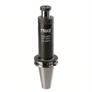 หัวจับดอกสว่านแบบ TAPER รุ่น TTAKE TC50 HSK D63C มาตรฐาน ISO DIN 69871 สำหรับงานกลึง - Product Image 2