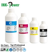 Mực Công Suất 250Ml 500Ml 1000Ml 1L Chai Màu Số Lượng Lớn Mực Nhuộm Gốc Nước Cho Epson Cho HP Cho Brother Cho Canon