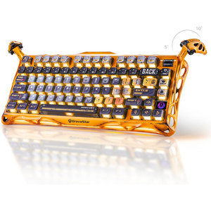 Clavier de jeu mécanique sans fil K1 Pro 75% avec interrupteurs linéaires, rétroéclairage RVB et cadre K1 Pro Mercu - Product Image 3