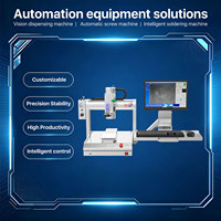 Machine de distribution automatique à 3 axes pour bureau, distributeur de colle à deux composants avec bras robotisé