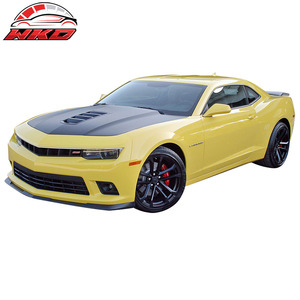 Compatible con Chevrolet Camaro SS 2014-2015, Labio de Parachoques Delantero Estilo 1LE, Negro Sin Pintar - Product Image 2