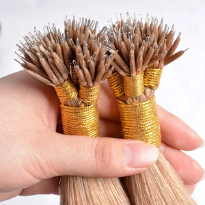 Jasmine Beauty New Arrival nano tip hair extensions European Remy Hair Extensions Double Drawn Cuticle Aligned with Metal Tips - Product Image 5