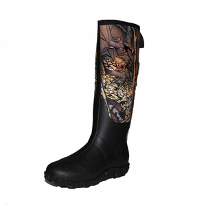 Herren Modedesigner Wasserdichte Regen Gummistiefel Wellington Hunting Angels tiefel für Frauen - Product Image 5