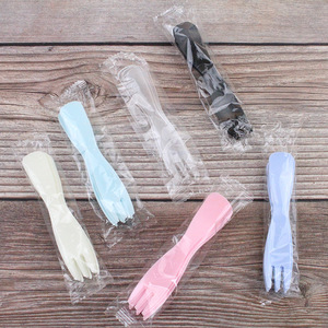 Forniture per feste frutta portatile usa e getta gelato nero rosa Beige blu forcella a forma di onda forcella piccola - Product Image 5