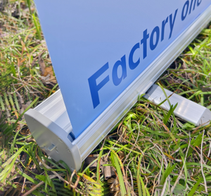 Support de bannière déroulante double face personnalisé, bannière portable avec impression pour salon professionnel, magasin de détail, publicité, promotion - Product Image 4