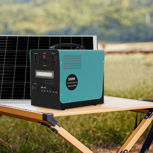 에너지 절약 슈퍼 브라이트 난간 디자인 비상 백업 고속 충전 다기능 이동식 태양열 발전기 - Product Image 2