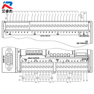 ซีพียู CR40s ควบคุม PLC โมดูล6ES72881CR400AA1 AC /dc รีเลย์ SI-EMENS 6ES7288-1CR40-0AA1ของแท้ S7-200แบบอัจฉริยะ - Product Image 3