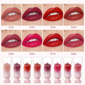 Vegan Waterproof Liquid Lipstick Long-Lasting Hydrating Non-Sticky <b>Lip</b> Color Custom Cosmetic High-Pigment Lipstick <b>lip</b> gloss - Product Image 5