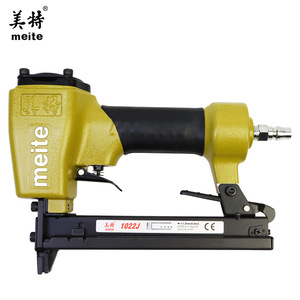 Meite Pneumatic <b>Nail</b> Gun 1022J 1.2 Mm <b>U</b> Shaped Woodworking Tool - Product Image 1