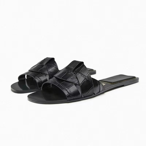 Women's New Summer Solid Color Designer Slippers Stylish Casual Slip-On <b>Shoes</b> <b>Comfortable</b> Lightweight Zapatos De Mujer - Product Image 5