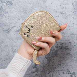 2024 Ke AI กระเป๋าใส่บัตรหลายช่องกระเป๋าเงินผู้หญิงลายการ์ตูนขั้นสูงกระเป๋าใส่เงินผู้หญิงแบบสั้นมีซิปปิดสำหรับคนดังทางอินเทอร์เน็ตใหม่กระเป๋าโพลีเอสเตอร์ - Product Image 6