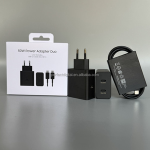 สายเคเบิล USB พอร์ตคู่พอร์ตคู่50W T5020เดิมสำหรับ <span class=keywords><strong>Samsung</strong></span> Galaxy S25 S24สาย S23ชนิด C ปลั๊ก - Product Image 3