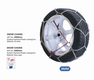 Rantai salju Universal 2 buah untuk mobil/SUV/truk-rantai traksi darurat yang dapat disesuaikan untuk ban salju - Product Image 2