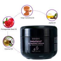 Crème Amincissante Brûleur de Graisse Marque Blanche pour la Taille Gel en Bâton Sueur OEM Crème de Massage Perte de Poids Brûle-Graisse Crème Sudorifique