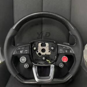 <span class=keywords><strong>Volant</strong></span> en fibre de carbone semi-carbone <span class=keywords><strong>S</strong></span> <span class=keywords><strong>Line</strong></span> avec LED pour <span class=keywords><strong>Audi</strong></span> A3 <span class=keywords><strong>A4</strong></span> A5 A6 <span class=keywords><strong>B7</strong></span> 8V B9 S3 S4 S5 RS3 RS4 RS5 RS6 RS7 C7 C8 Q5 Q7 - Product Image 4