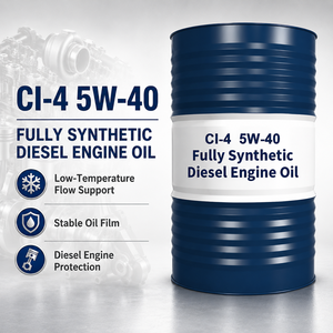 <span class=keywords><strong>Aceite</strong></span> de Motor Diésel Sintético Kunlun CI-4 5W-40 para Autobuses y Vehículos de Transporte Pesado, 200L - Product Image 1
