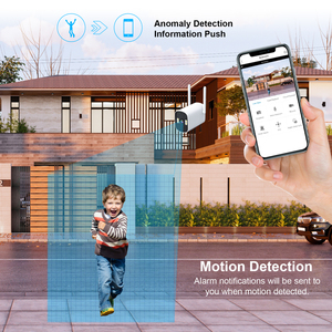 Tùy chỉnh 3MP 4Chanel Wifi Home an ninh máy ảnh IP65 phát hiện chuyển động ngoài trời tầm nhìn ban đêm hệ thống CCTV <span class=keywords><strong>Camera</strong></span> không dây NVR Kit - Product Image 4