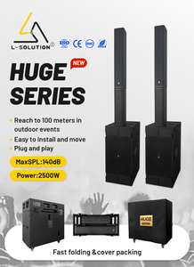 Haut-parleur colonne en promotion, série géante, son longue portée, SPL max 140 dB, système actif néodyme, idéal pour les conférences et les théâtres - Product Image 6