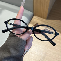 Gafas Ópticas Unisex Ovaladas para Uso Diario, Fabricadas con Montura TR90 Ligera y Suave y Lentes de Resina Transparente Cristalina
