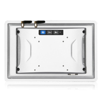 Ventana 8 Pantalla táctil Todo en uno Panel de tableta Pc Caja de computadora 7 "Estructura de aluminio Sistema y software OEM