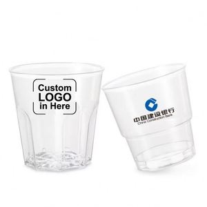 Gobelets en plastique transparent pour compagnies aériennes, best-sellers, fournis directement par l'usine, bon prix, gobelets en plastique jetables pour la bière en avion - Product Image 1