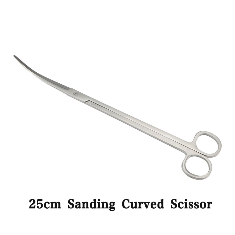 25cm ciseaux courbes de ponçage