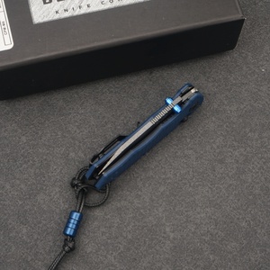 Cuchillos de Bolsillo Tácticos para Camping FULL IMMUNITY 290, Hojas M390 Personalizadas OEM con Punta Caída, Mango de Fibra de Vidrio y Nylon, Grado Industrial - Product Image 2