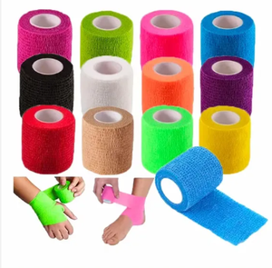 Bandage cohésif auto-adhérent Tattoo Cohesive Wrap Sticks à lui-même Bandage <span class=keywords><strong>pour</strong></span> machine à tatouer - Product Image 2