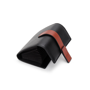 Portafogli Corti da <span class=keywords><strong>Donna</strong></span> in Vera <span class=keywords><strong>Pelle</strong></span> di Vacchetta, Porta Carte di Design Fatti a Mano, Vendita all'Ingrosso - Product Image 4