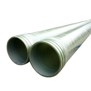 Tuyau en PRF gris pour drainage industriel, ventilation et conduit de câbles - Product Image 1