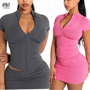 Abbigliamento Donna <span class=keywords><strong>2026</strong></span>: Completi Sportivi Personalizzati, Top Corti e Set 2 Pezzi, Abbigliamento Casual Estivo - Product Image 1