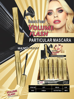 Nouveau design, mascara doré imperméable 4D Volume Flash Curling, séchage rapide