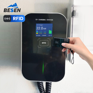 Besen ocpp 1.6j 4G EV xe sạc sử dụng nhà CE chứng nhận 22Kw RFID thẻ wallbox - Product Image 4
