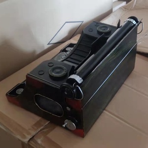 FY097 Decoración Vintage para el Hogar, Modelo de Máquina de Escribir Antigua de Metal, Miniatura Artesanal, Accesorio de Fotografía, Decoración para el Hogar, Cafetería, <span class=keywords><strong>Pub</strong></span>, Librería - Product Image 6