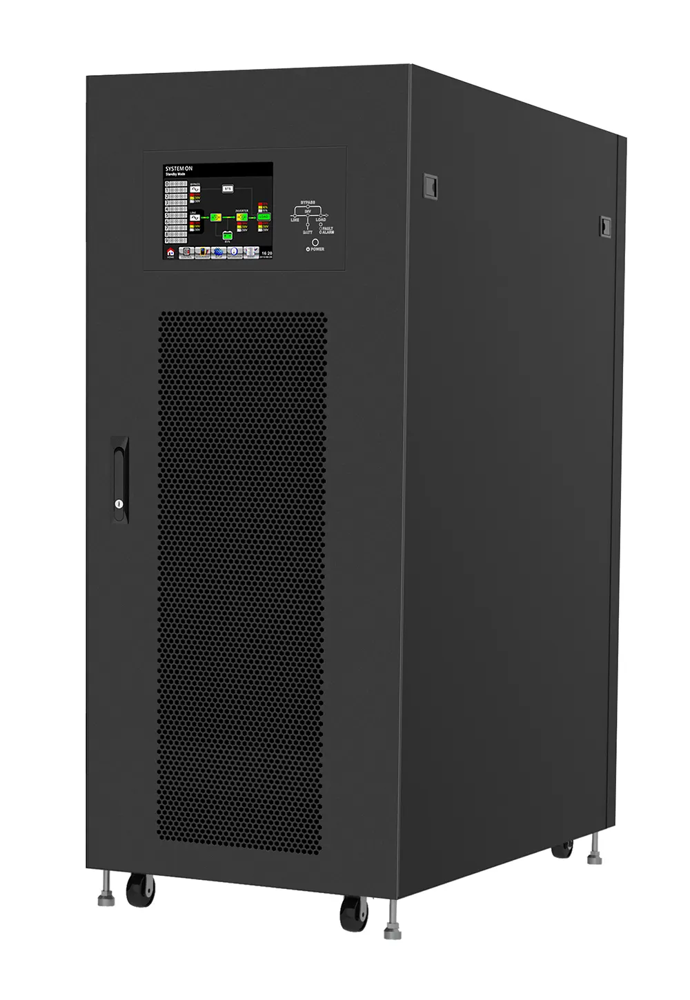 Visench APlus 60kw modul daya OEM UPS 300KVA 420KVA 480KVA 600KVA PF 0.99 UPS catu daya Online Ups untuk komputer/jaringan