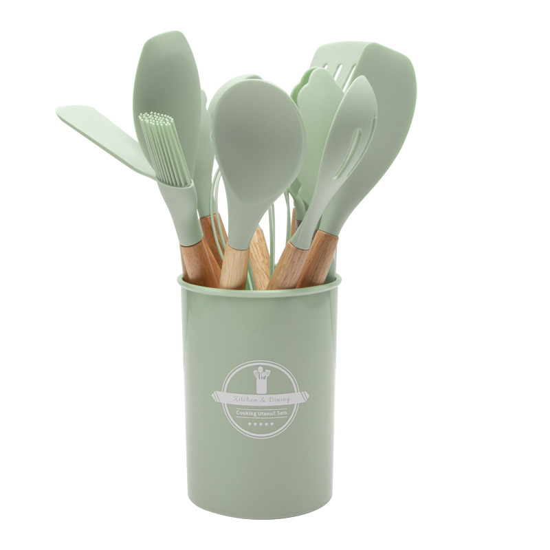 Vert clair 12 pièces ensemble (y compris les barils)