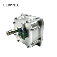 LONVILL 0.3M 1M Scanner de codes QR à obturateur global, multi-interface USB RS232 TTL Ethernet, scanner de codes-barres USB pour kiosque extérieur