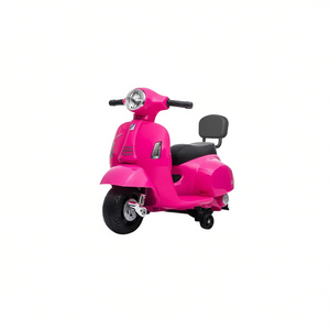 Mini Vespa Gts Rosa, Scooter Eléctrico de Tres Ruedas, 52 cm, Hecho en Italia, para Niños de 18 a 36 Meses, con Luces y Música - Product Image 1
