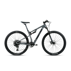 Vélo de montagne à suspension intégrale haute performance en fibre de carbone, 12 vitesses, frein à disque hydraulique, fourche à air, 29 pouces, aluminium, confortable - Product Image 1