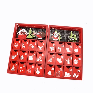 Calendario dell'Avvento Natalizio Bianco con Conto alla Rovescia <span class=keywords><strong>di</strong></span> 24 Giorni, Decorazione a Forma <span class=keywords><strong>di</strong></span> Libro, Regalo, Scatola Sorpresa per Dolci, Modello 1969 - Product Image 5