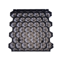 Grille de stabilisateur de gravier en plastique hdpe, livraison gratuite