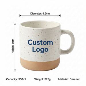 Promotional Personalized 11oz Matte Ceramic Coffee Mug Custom Logo Printed Fast Shipping & Customizable for Home & Office Use - Product Image 2