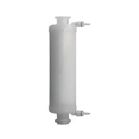 Filtro de Cápsula Desechable de Microfibra de Vidrio 0.45um 1um 5 pulgadas 10 pulgadas Conexión Tri-Clamp para Manguera de 3/8 pulgadas para Prefiltración de Líquidos