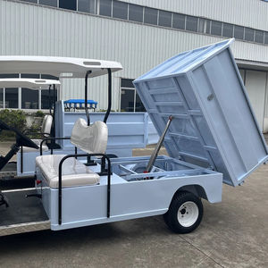 Shininglsv OEM 2 places Cargo Box Chariots de golf Boîte électrique Chariot de golf avec lit plat - Product Image 2