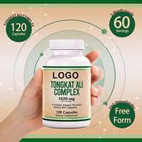 Approvisionnement d'usine OEM ODM – Capsules de Tongkat Ali 1000mg certifiées GMP, Extrait 200:1, Suppléments naturels pour adultes et adolescents, Soutien immunitaire