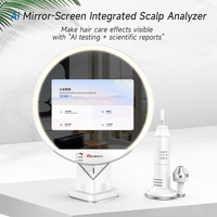 L'analyseur de cuir chevelu intelligent à écran miroir Meiboyi AI peut signaler un scanner de cuir chevelu portable HD à usage domestique dispositif d'analyse des follicules pileux