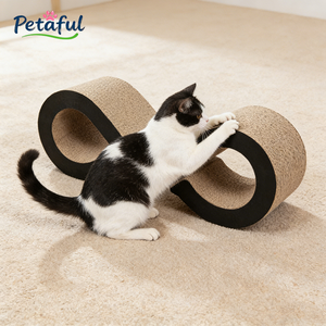 ที่นอนแมวแบบข่วนเล็บทรงโค้งคลาสสิก ขนาดใหญ่พิเศษ หรูหรา เป็นมิตรกับสิ่งแวดล้อม สำหรับใช้ภายในอาคาร บรรจุในกล่อง - Product Image 5