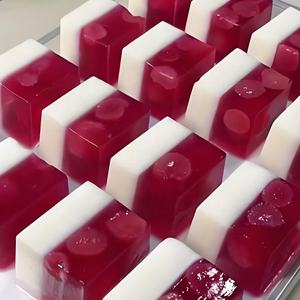 Yüksek kaliteli kalınlaştırıcı ile çok lezzet meyve jölesi puding tozu Premix çilek, Mango, üzüm ve tatlı portakal içerir - Product Image 2