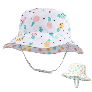 Customizable Women's Summer <b>Reversible</b> Cotton Twill <b>Bucket</b> <b>Hat</b> Cartoon Leaf Cute Double-Sided Fisherman Cap Custom Logo for - Product Image 1